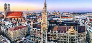 Luftaufnahme der Stadt München