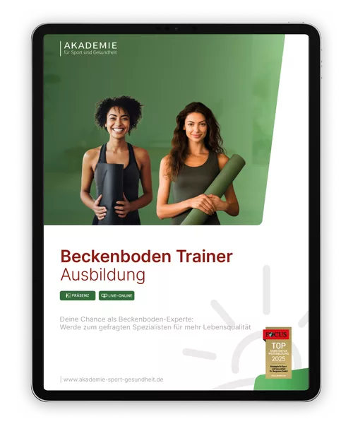 Informationsbroschüre beckenboden-trainer Ausbildung