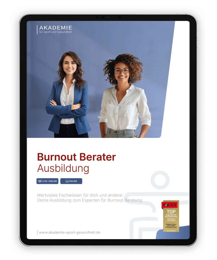 Informationsbroschüre burnout-berater Ausbildung
