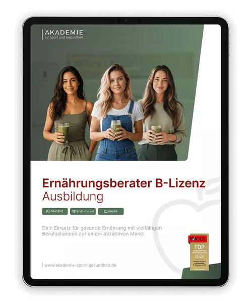 Informationsbroschüre ernaehrungsberater-b-lizenz Ausbildung