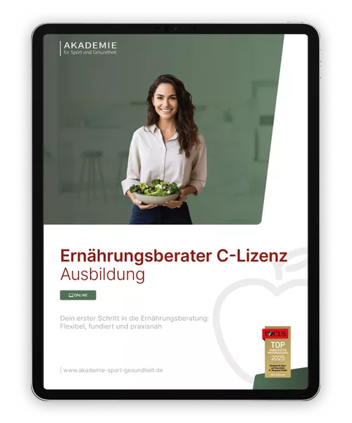 Informationsbroschüre ernaehrungsberater-c-lizenz Ausbildung