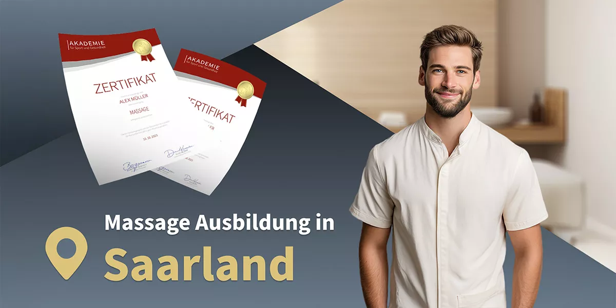 Massage Ausbildung in Saarland mit Lizenz