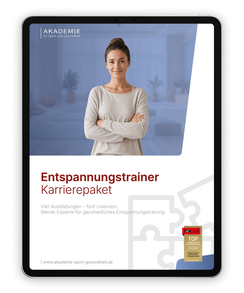 Informationsbroschüre Entspannungstrainer Ausbildung