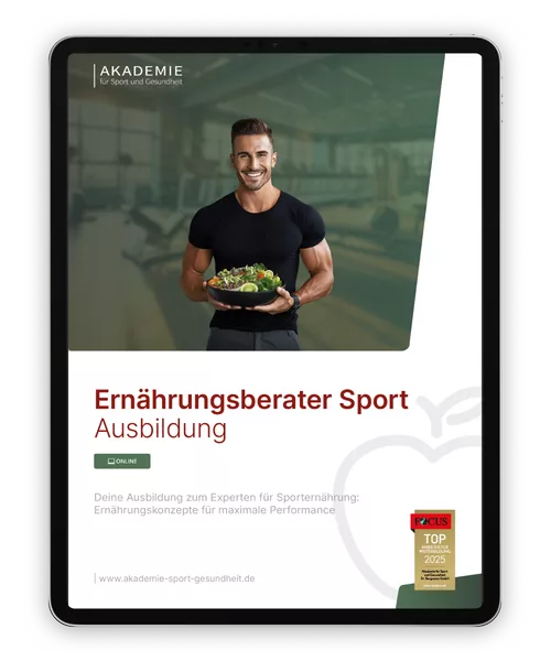 Informationsbroschüre ernaehrungsberater-sport  Ausbildung