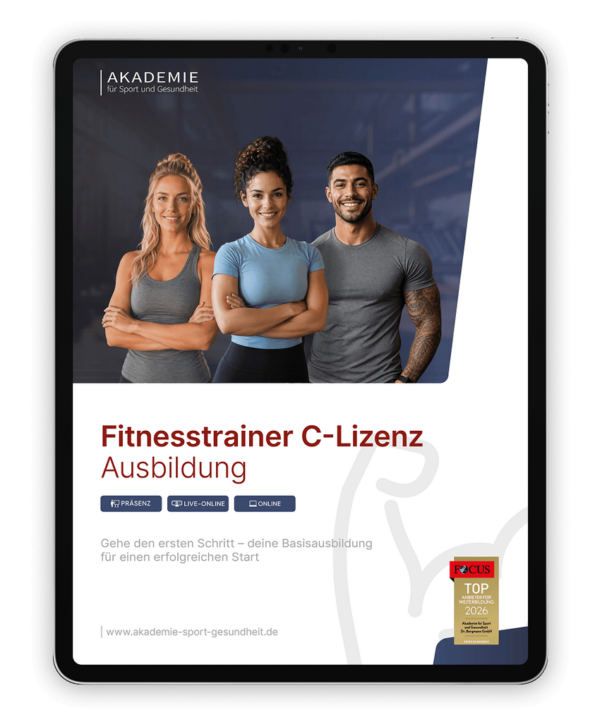 Informationsbroschüre fitnesstrainer-c-lizenz Ausbildung