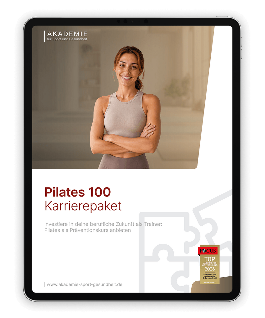 Informationsbroschüre pilates-100 Ausbildung