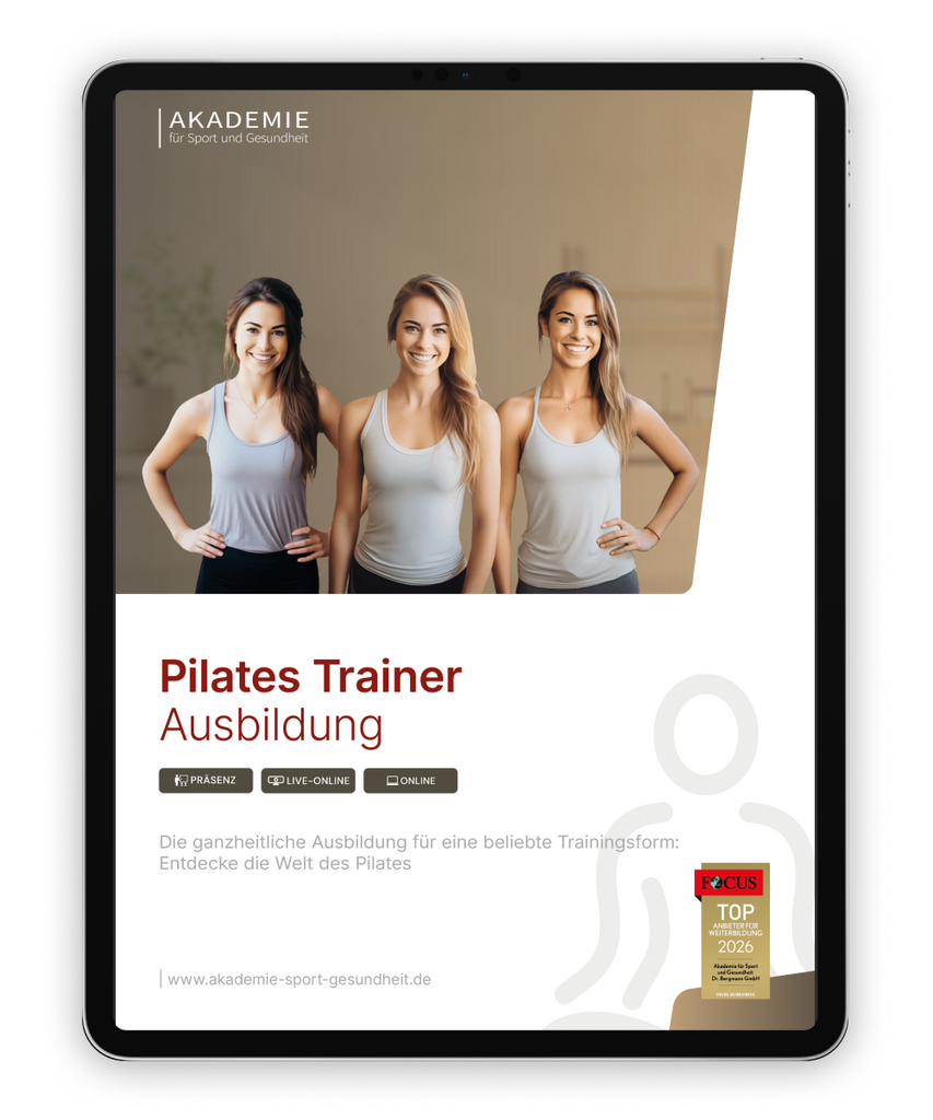 Informationsbroschüre pilates-trainer Ausbildung