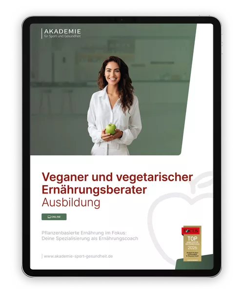Informationsbroschüre veganer-und-vegetarischer-ernaehrungsberater Ausbildung