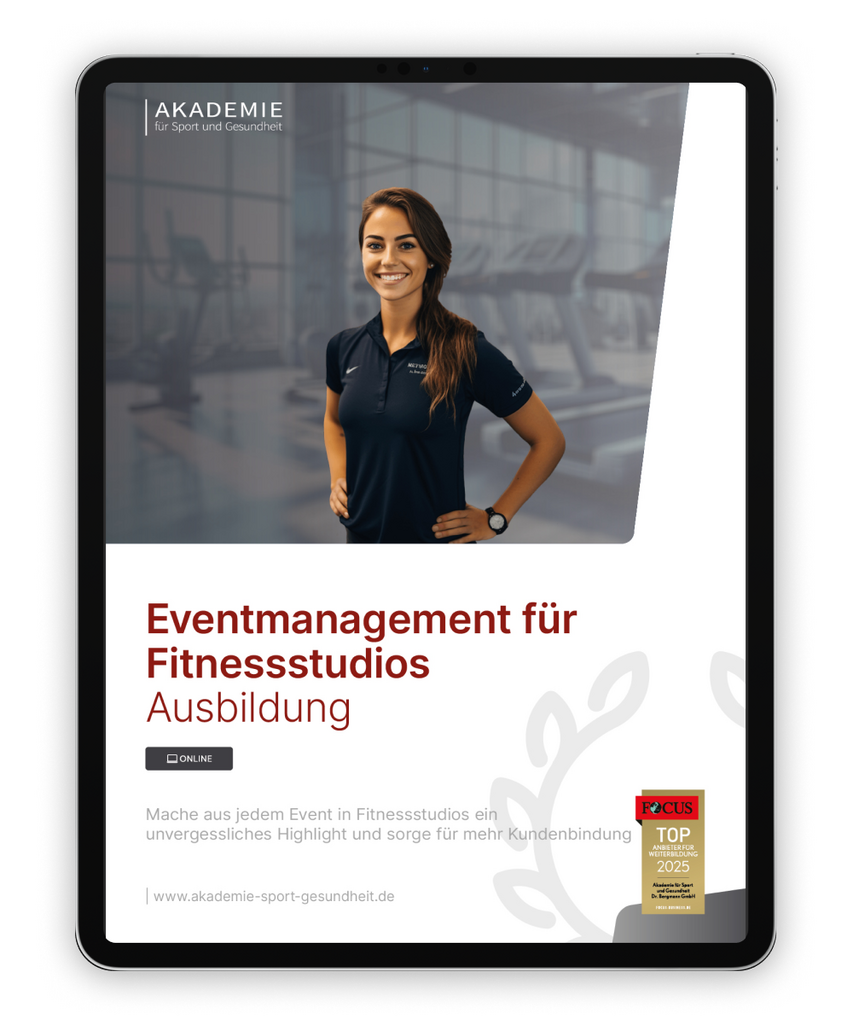 Informationsbroschüre eventmanagement-fuer-fitnessstudios Ausbildung