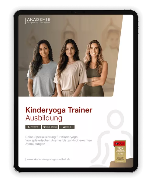 Informationsbroschüre kinderyoga-trainer Ausbildung
