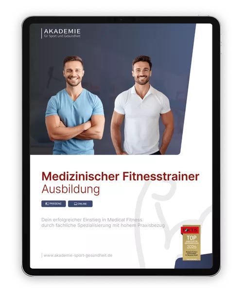 Informationsbroschüre medizinischer-fitnesstrainer Ausbildung