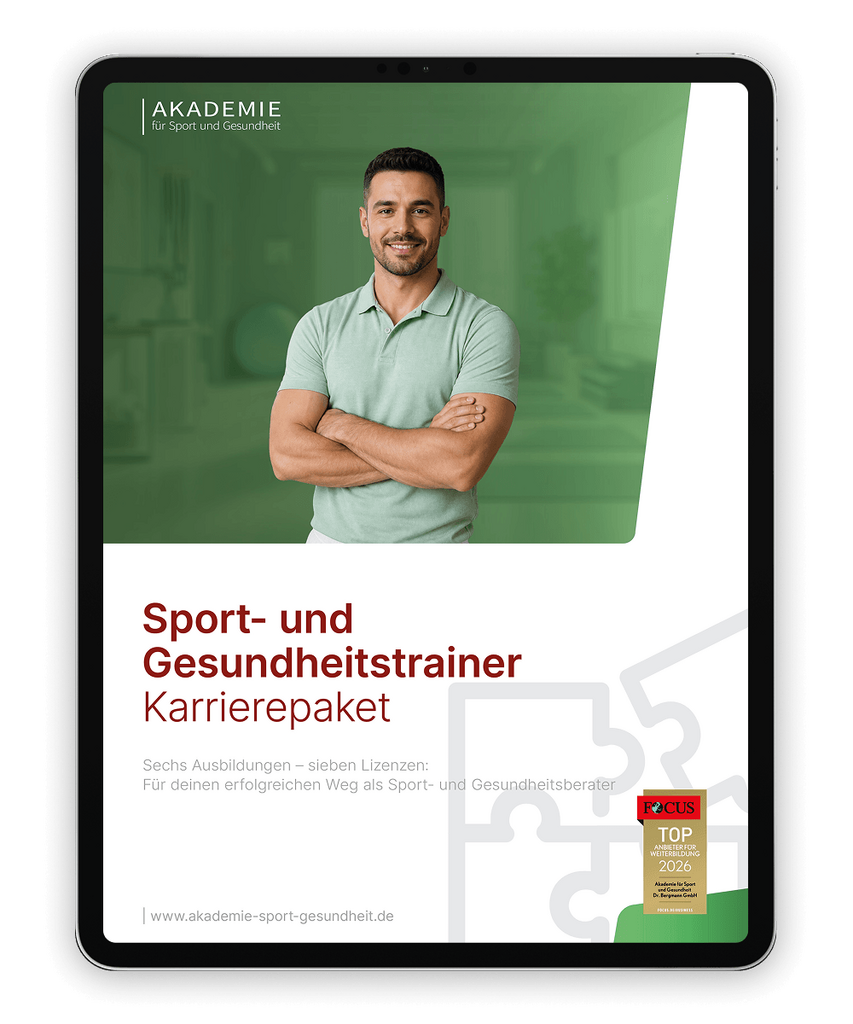 Informationsbroschüre Sport- und Gesundheitstrainer Ausbildung