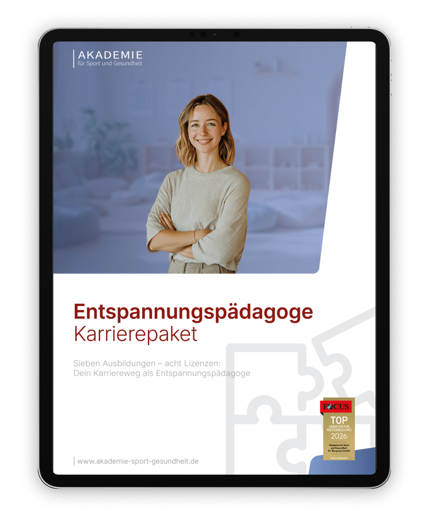 Informationsbroschüre Entspannungspädagoge Ausbildung