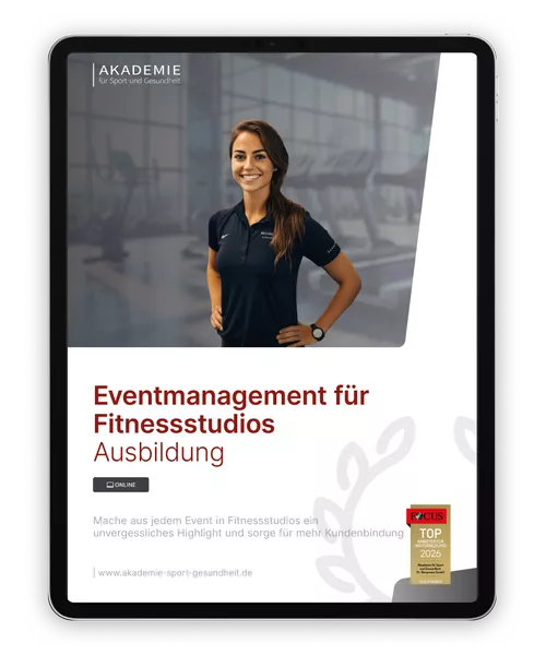 Informationsbroschüre eventmanagement-fuer-fitnessstudios Ausbildung