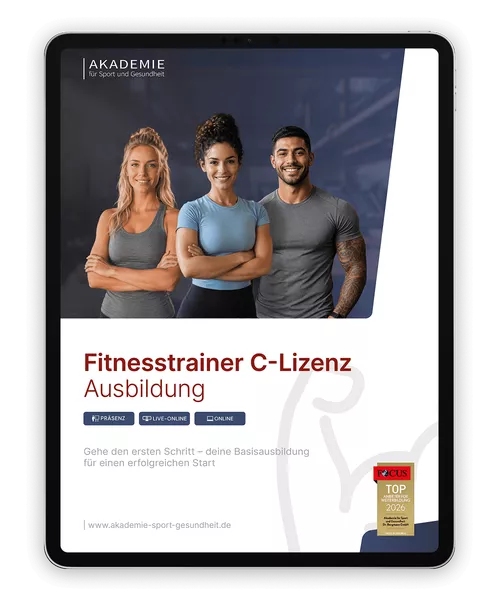 Informationsbroschüre fitnesstrainer-c-lizenz Ausbildung