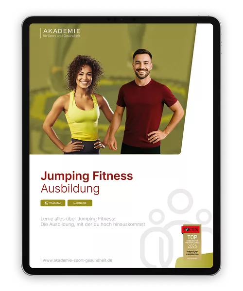 Informationsbroschüre jumping-fitness Ausbildung