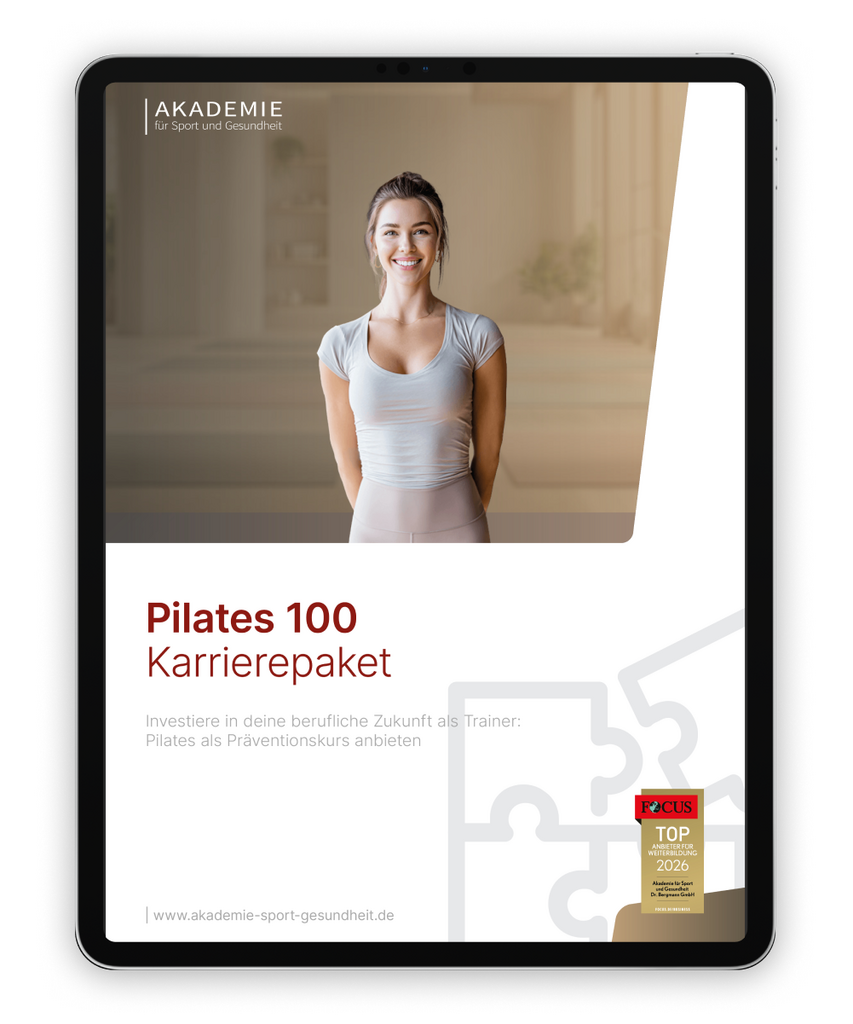 Informationsbroschüre pilates-100 Ausbildung