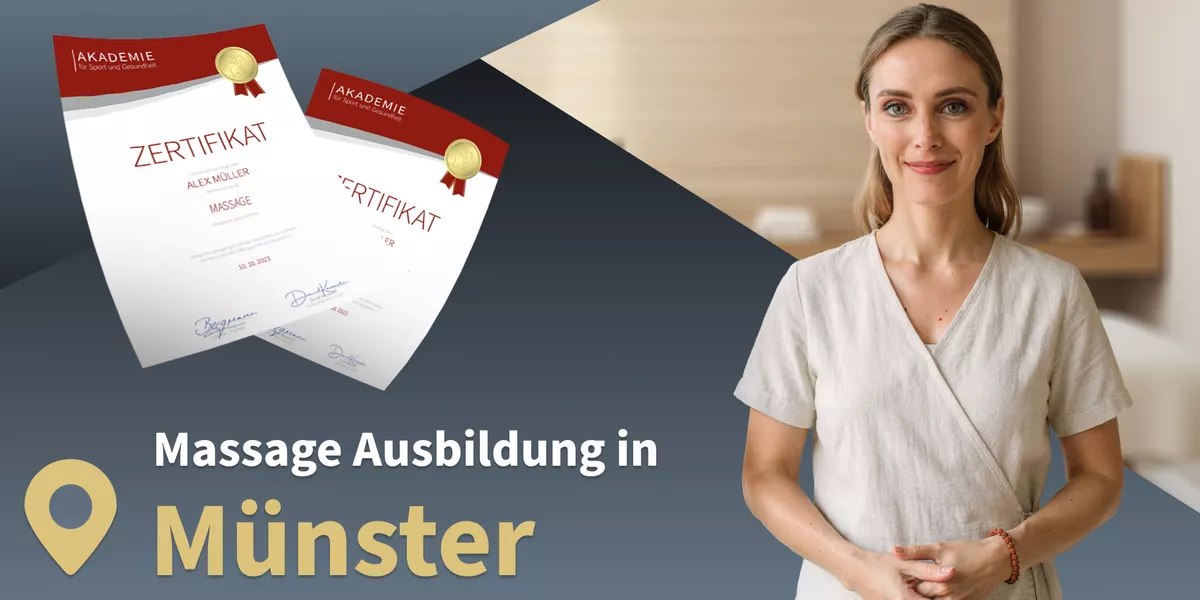 Massage Ausbildung in Münster mit Lizenzen