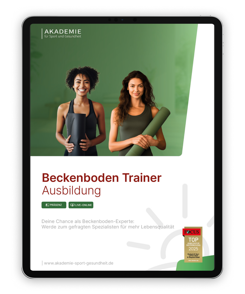 Informationsbroschüre beckenboden-trainer Ausbildung