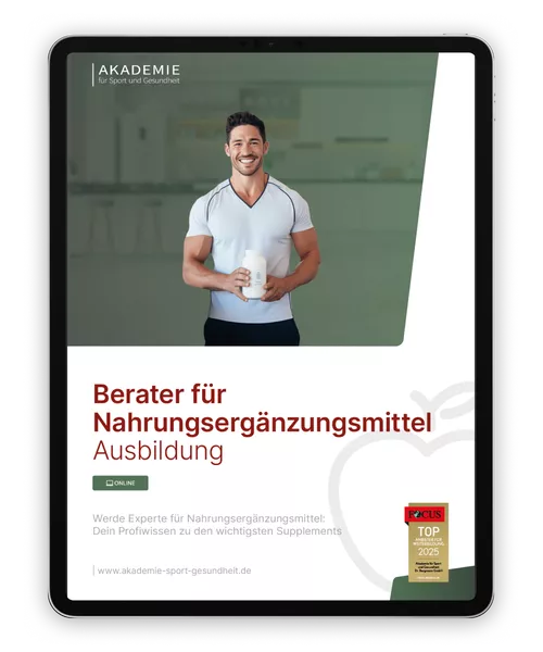 Informationsbroschüre berater-fuer-nahrungsergaenzungsmittel Ausbildung