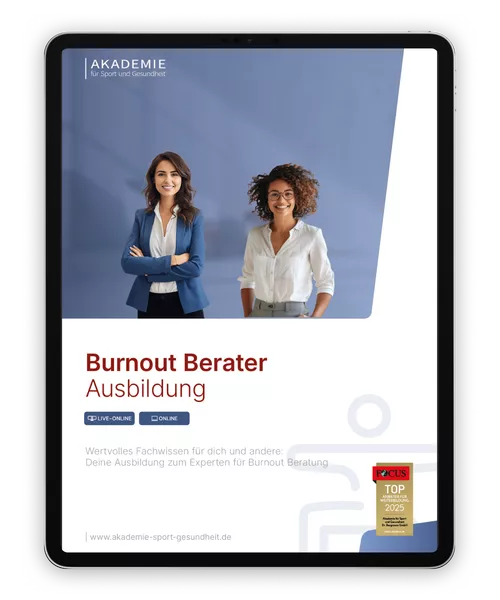Informationsbroschüre burnout-berater Ausbildung