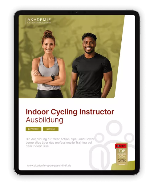 Informationsbroschüre indoor-cycling-instructor Ausbildung