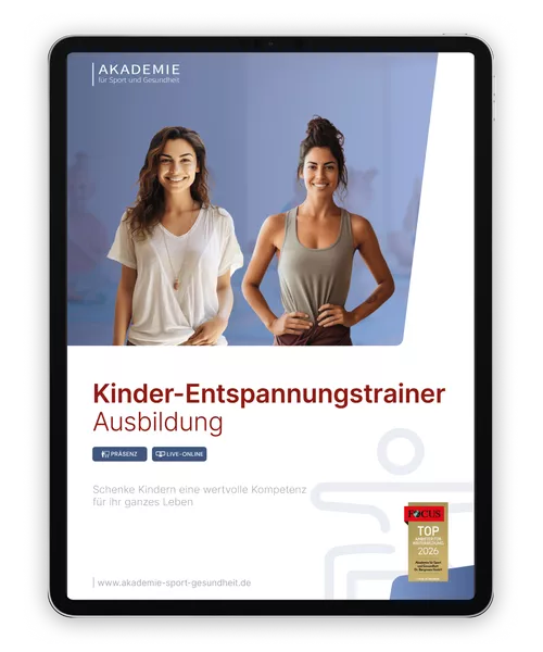 Informationsbroschüre kinder-entspannungstrainer Ausbildung