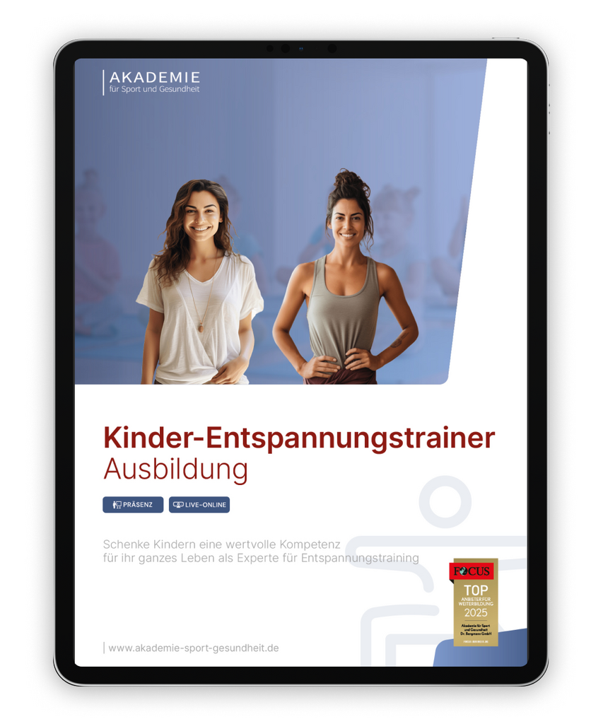 Informationsbroschüre kinder-entspannungstrainer Ausbildung