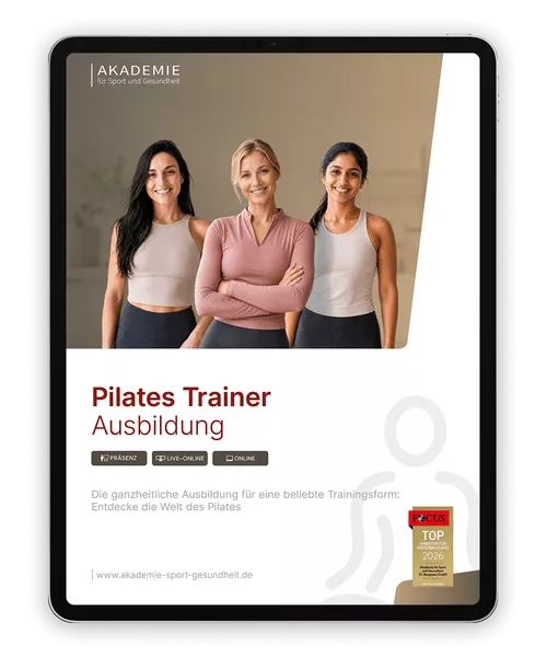 Informationsbroschüre pilates-trainer Ausbildung