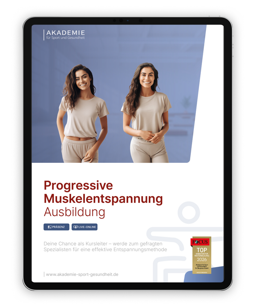 Informationsbroschüre progressive-muskelentspannung Ausbildung