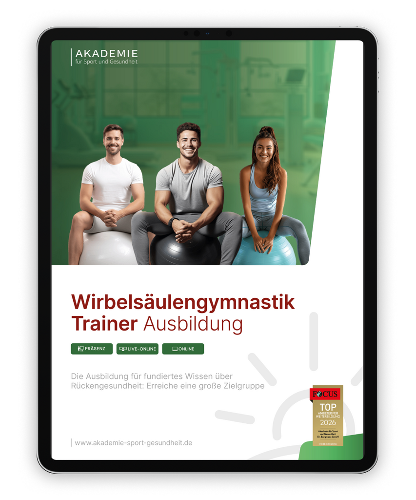 Informationsbroschüre wirbelsaeulengymnastik-trainer Ausbildung