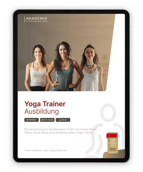 Informationsbroschüre Yoga Trainer Ausbildung