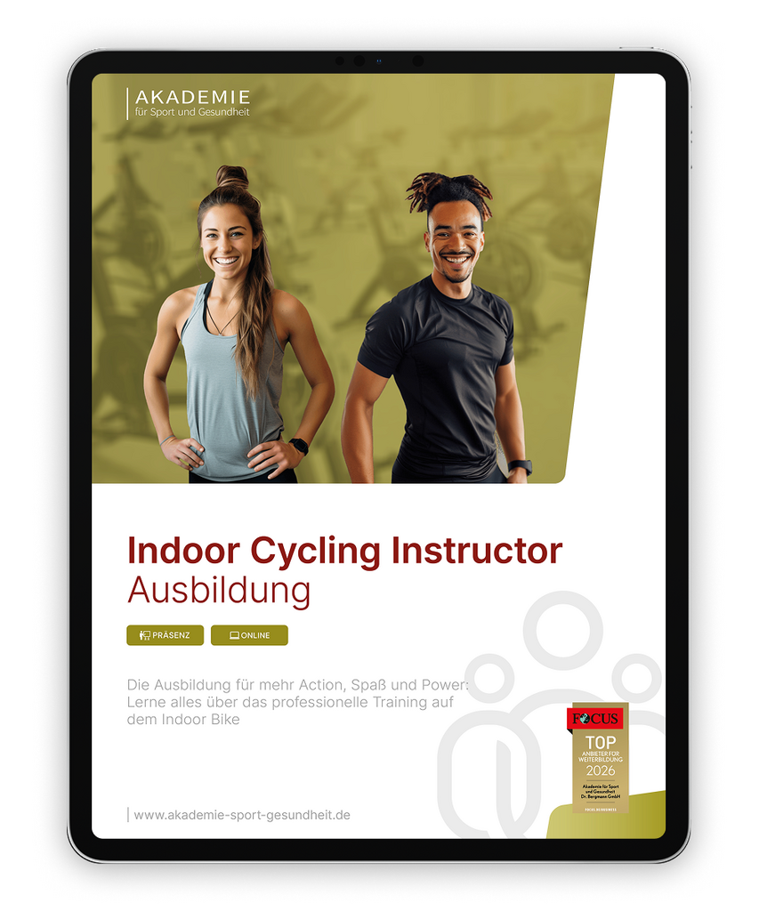 Informationsbroschüre indoor-cycling-instructor Ausbildung