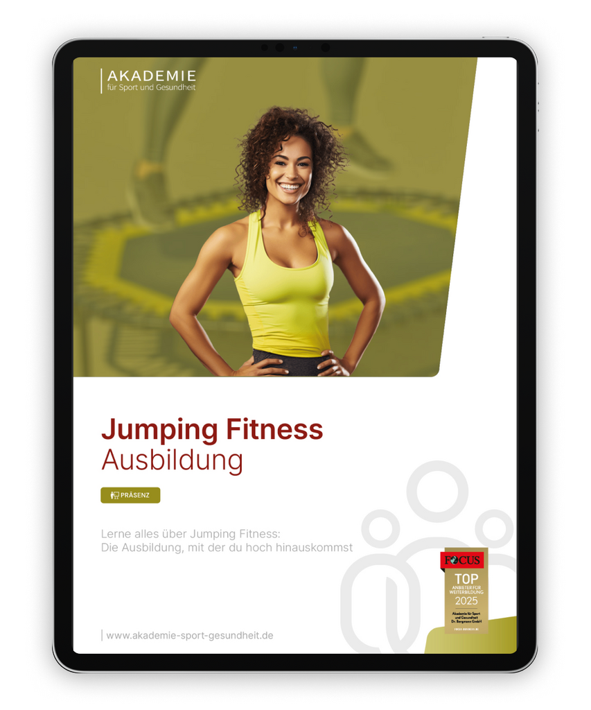 Informationsbroschüre jumping-fitness Ausbildung