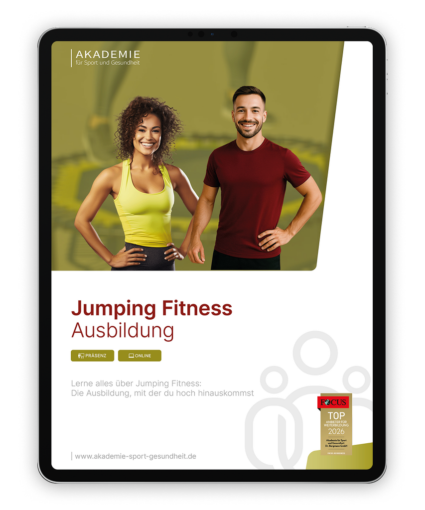 Informationsbroschüre jumping-fitness Ausbildung