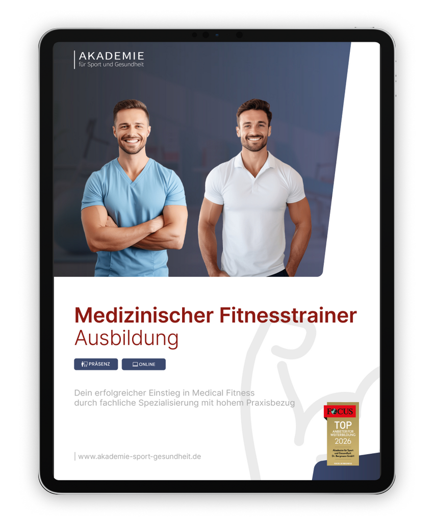 Informationsbroschüre medizinischer-fitnesstrainer Ausbildung