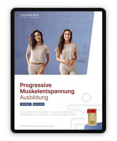 Informationsbroschüre progressive-muskelentspannung Ausbildung