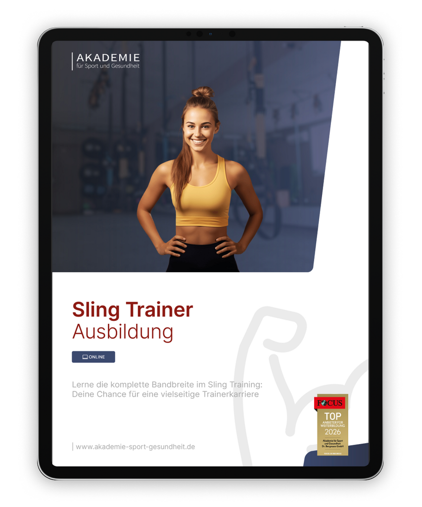 Informationsbroschüre sling-trainer Ausbildung
