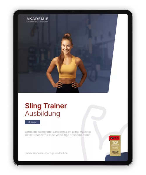Informationsbroschüre sling-trainer Ausbildung
