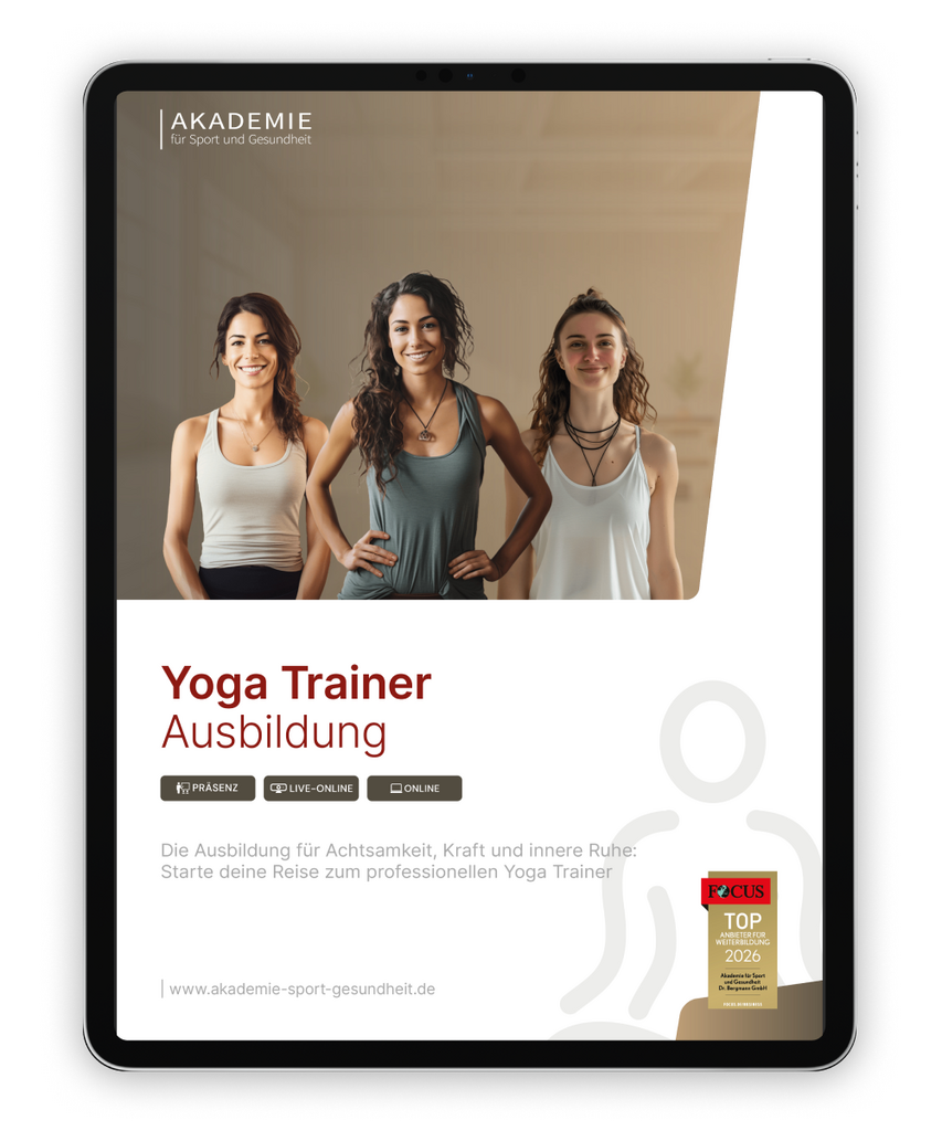 Informationsbroschüre Yoga Trainer Ausbildung