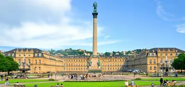 Schlossplatz in Stuttgart