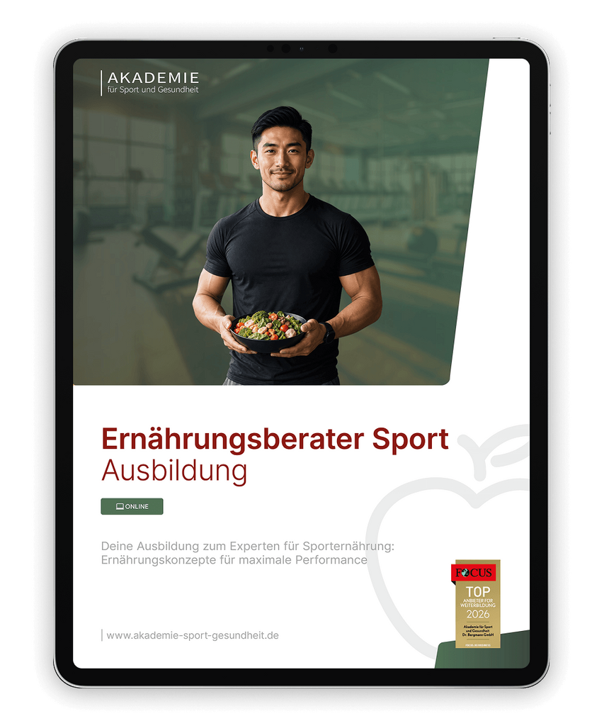 Informationsbroschüre ernaehrungsberater-sport  Ausbildung