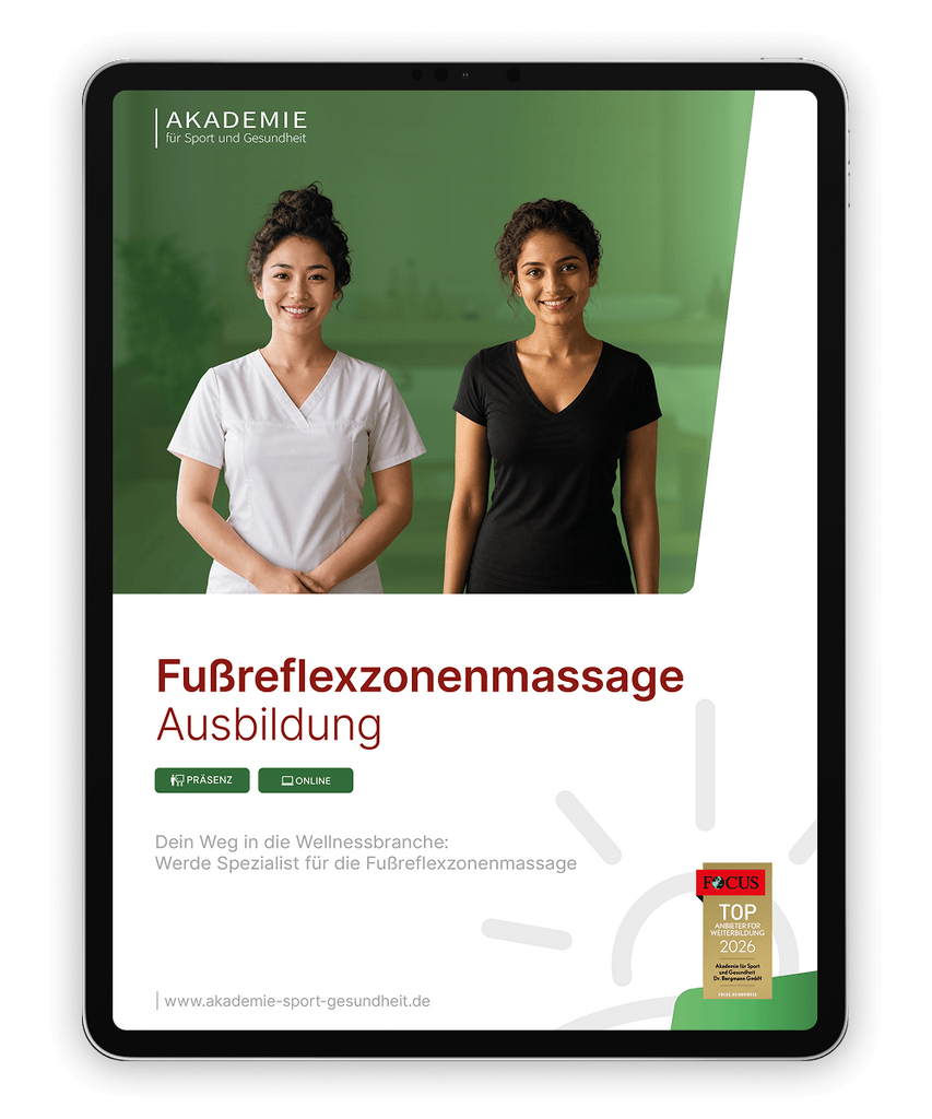 Informationsbroschüre fussreflexzonenmassage Ausbildung