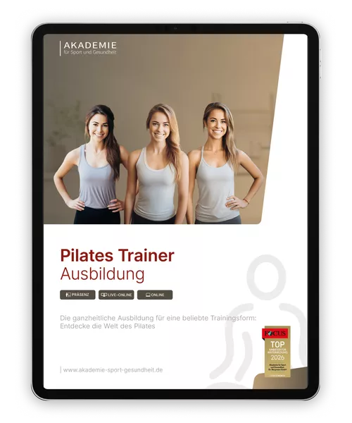 Informationsbroschüre pilates-trainer Ausbildung