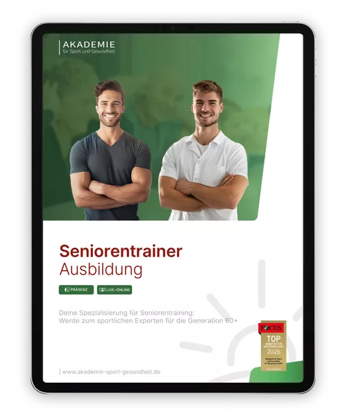 Informationsbroschüre seniorentrainer Ausbildung
