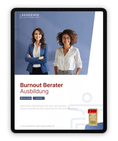 Informationsbroschüre burnout-berater Ausbildung