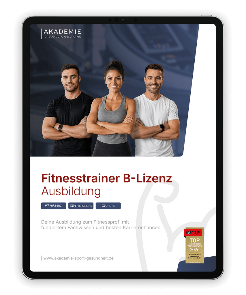 Informationsbroschüre fitnesstrainer-b-lizenz Ausbildung