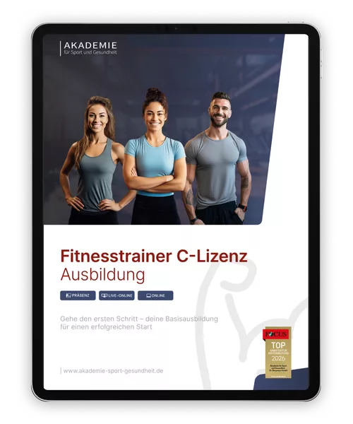 Informationsbroschüre fitnesstrainer-c-lizenz Ausbildung