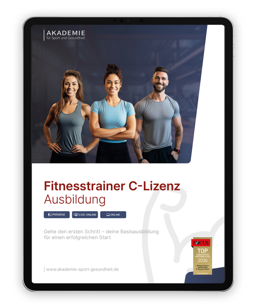 Informationsbroschüre fitnesstrainer-c-lizenz Ausbildung