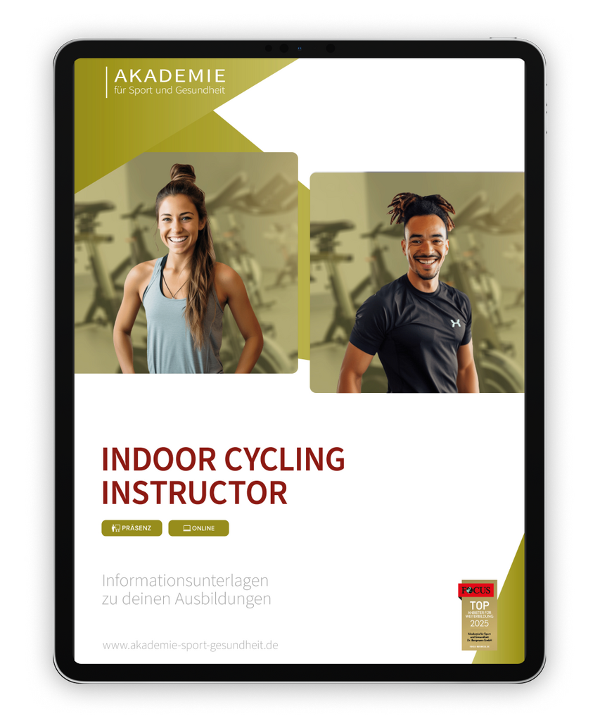 Informationsbroschüre indoor-cycling-instructor Ausbildung